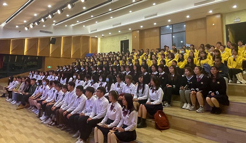 幼儿师范学院党史学习教育暨庆祝中国共产党100周年动员大会在我院音乐厅隆重召开(图2)