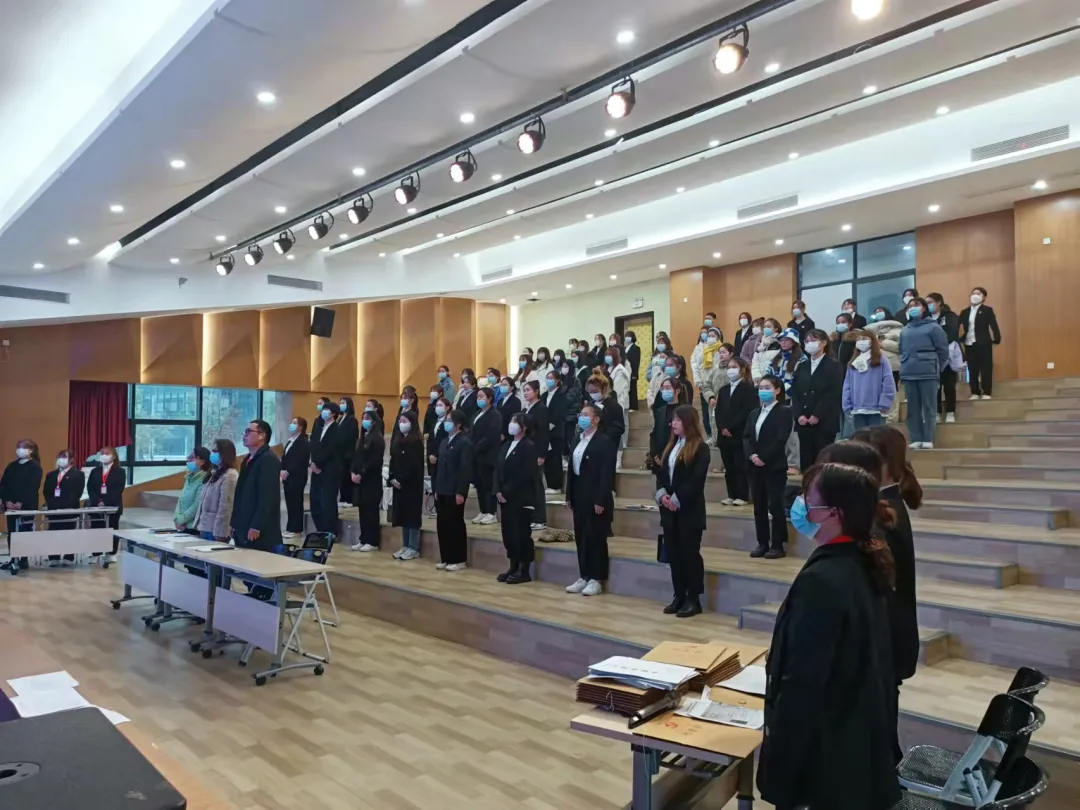幼⼉师范学院学⽣党⽀部召开2021年第四季度(第⼀批次）组织发展⼤会(图2)