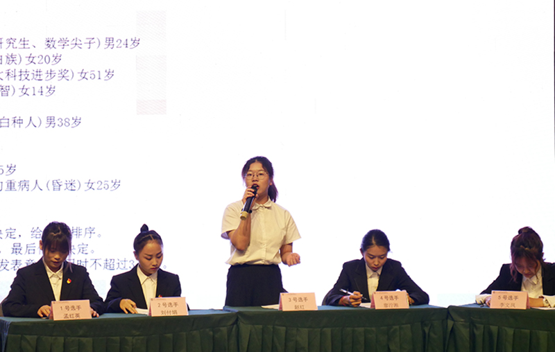 幼儿师范学院赵红同学代表学校参加“智汇巴蜀·赢在职场”成渝地区双城经济圈第二届大学生模拟求职招聘大赛（成都平原地区比赛）(图2)