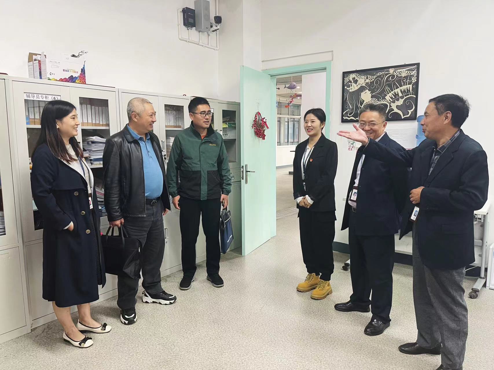 省教育厅主题教育第三联络小组到我院督导主题教育工作(图1)